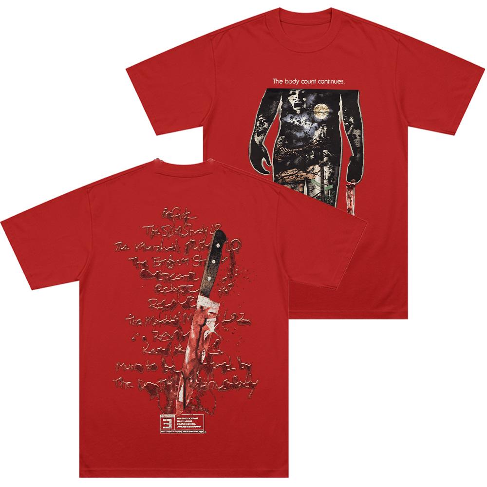 Эминем Слим Шейди Продолжение Числа Убитых Капсульная Футболка Shady Massacre Унисекс Хлопковая Футболка Высококачественные Ретро Топы Уличная Одежда XS