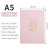 A5 2027 Schedule Planner 12 Month Agenda Planning Notebook New Planner Notepad  Time Management
