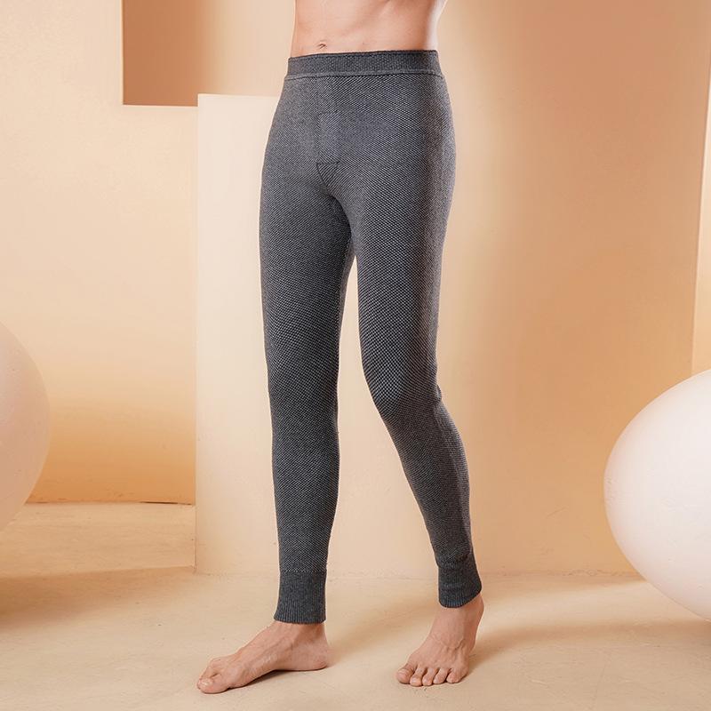 Winter Wool-Blend Unisex High-Waisted Slim Fit Thermal Pants