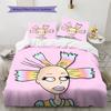 Rugrats  Pattern Bedding Quilt Set  Home Decoration  Gift (1 * Duvet Cover + 2 * Pillowcase  Without Core)