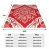 Classic Paisley Bandana  Blanket Soft Warm Flannel Throw Blanket Cover for Bed Living room Picnic Travel Home Couch