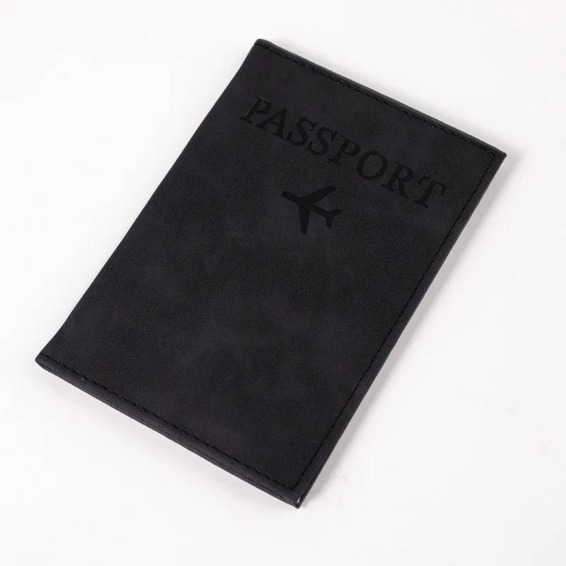 Airplane Passport Cover Case for Women Men Travel Passport Case Cute Passport Wallet Purse Girl Passport Holder