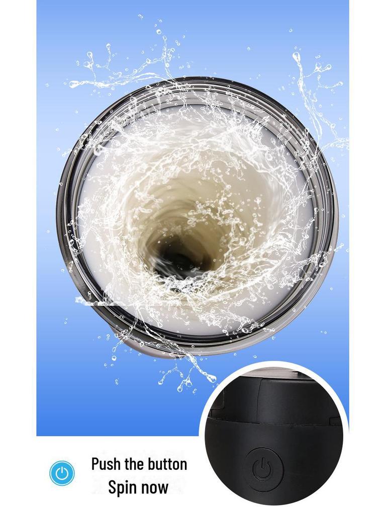 700 ml großer, auslaufsicherer, hitzebeständiger automatischer Protein-Shake-Mixerbecher