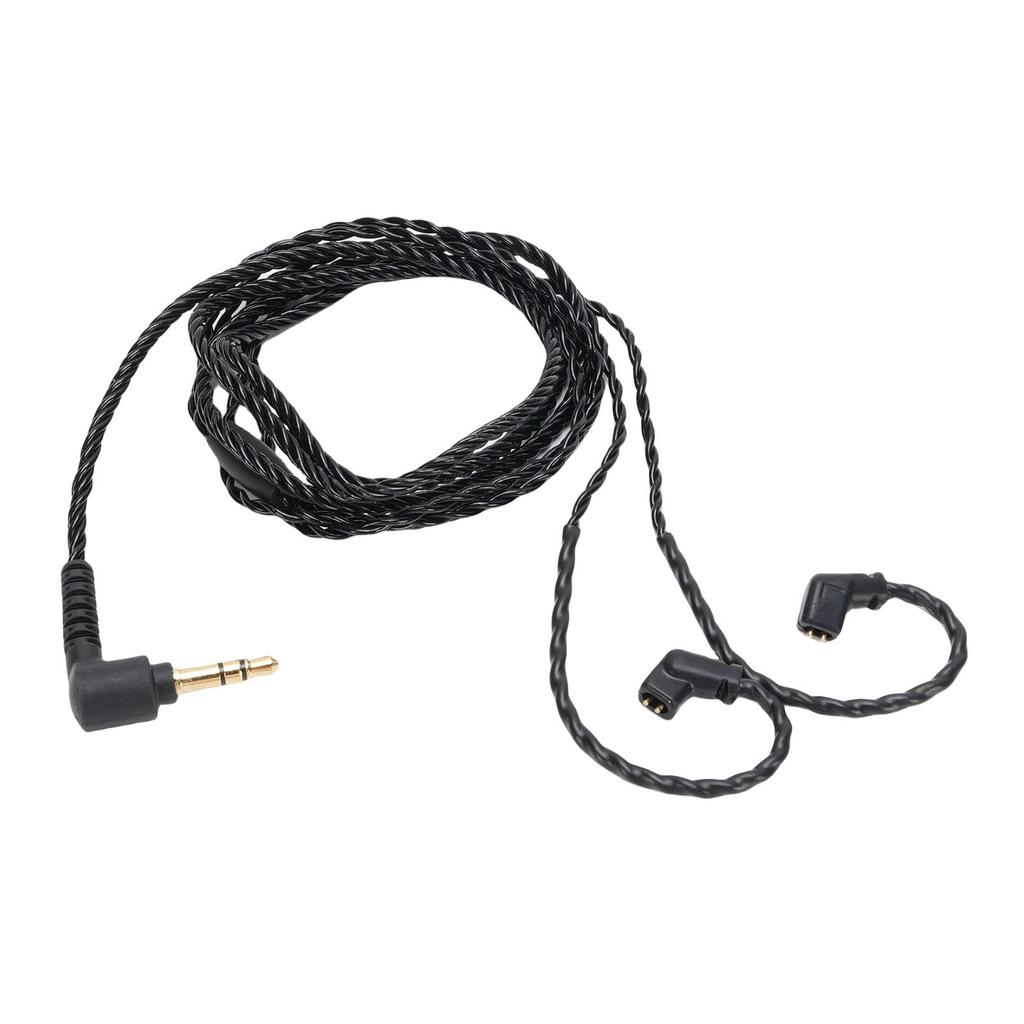 IEM Cable Fit for KZ ZS10 PRO AS16 ZES AS24 2 Pin OFC 3.5mm Male to QDC 0.78 Earphone Extension Cord Replacement