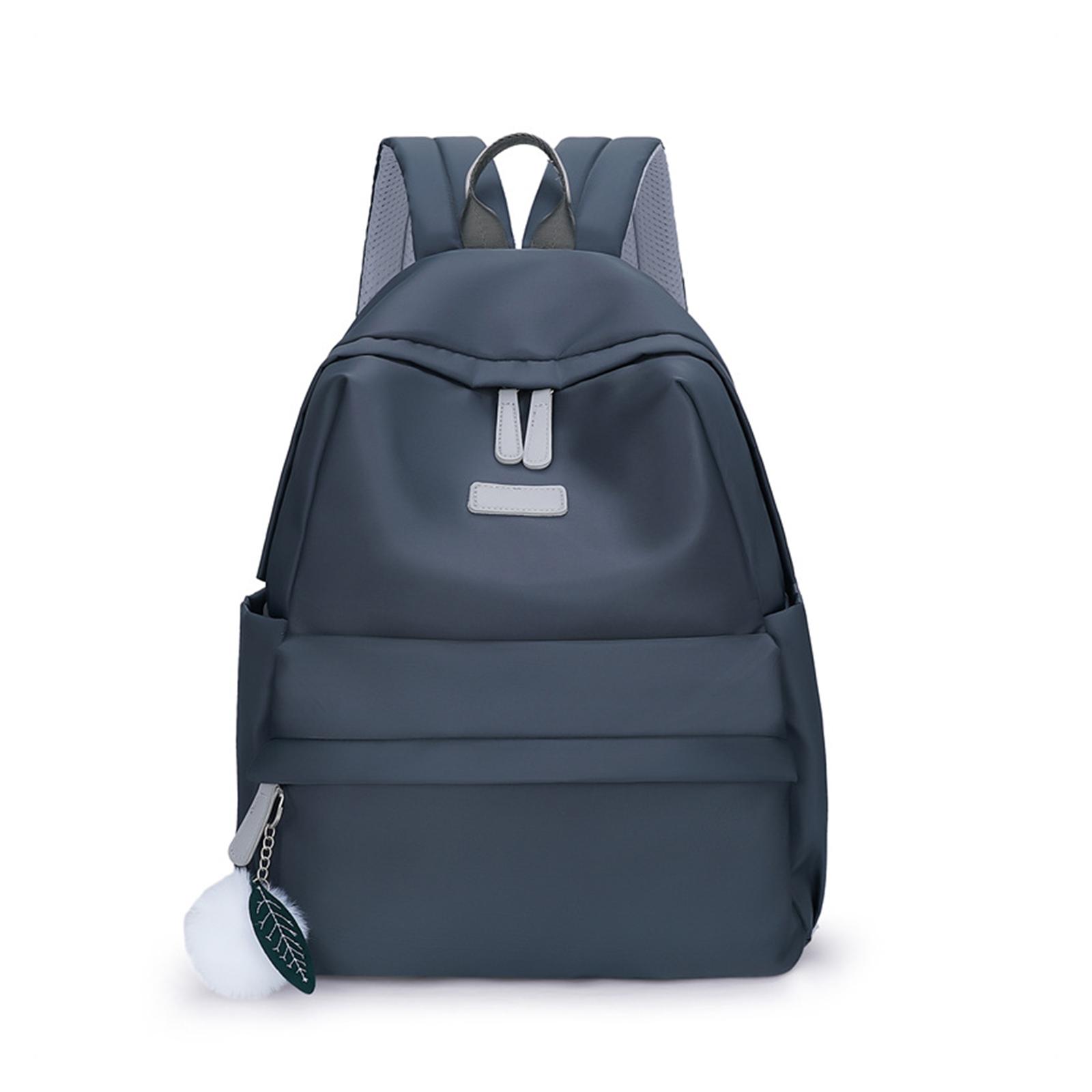 Double Strap Shoulder Bag for Girl Student Large Capacity Back to School Backpack Travel Rucksack Versatile Nylon Bag