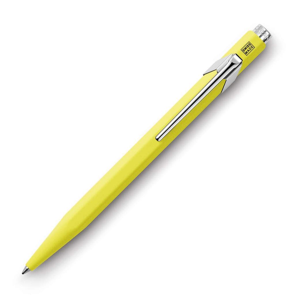 Caran Ballpoint Pen 849 Collection Pop Line Fluorescent Yellow NF Regular Import Product d'Ache Na olejové bázi 0849-970