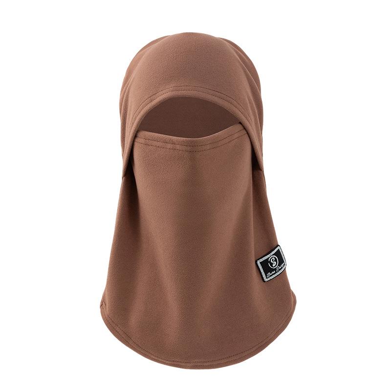 Women's Fleece-Lined Winter Cycling Face Mask & Neck Protector Hat
