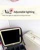 New 2025 LED Mirror Makeup Bag: Large-Capacity, Portable, Hanging Suitcase Storage for Women