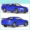 Gtr Alloy Car Model With Opening Doors Design For Collectors And Kid Gift