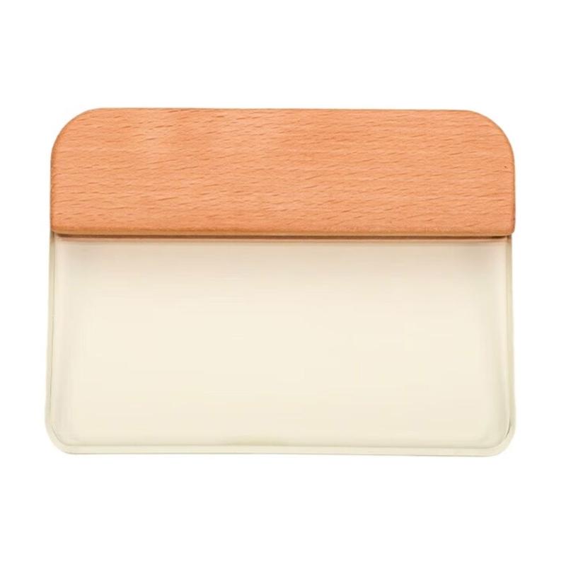 Leathercraft Glass Slicker Tempered Glass Scraper Practical Leather Craft Tool Leather Working Tool
