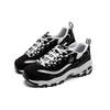 Skechers D Lites Low Top Daddy Shoes Black Women's 99999720-BKW