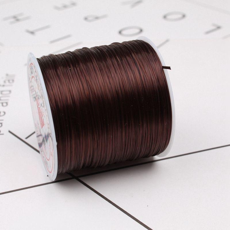 

Прочная эластичная нить для браслета из бисера для буддийских и хрустальных бусин Flat Elastic 50m