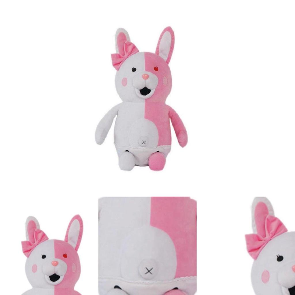 Delightful Danganronpa Monokuma Bear And Monomi Rabbit Soft Plush Toy For Collectors
