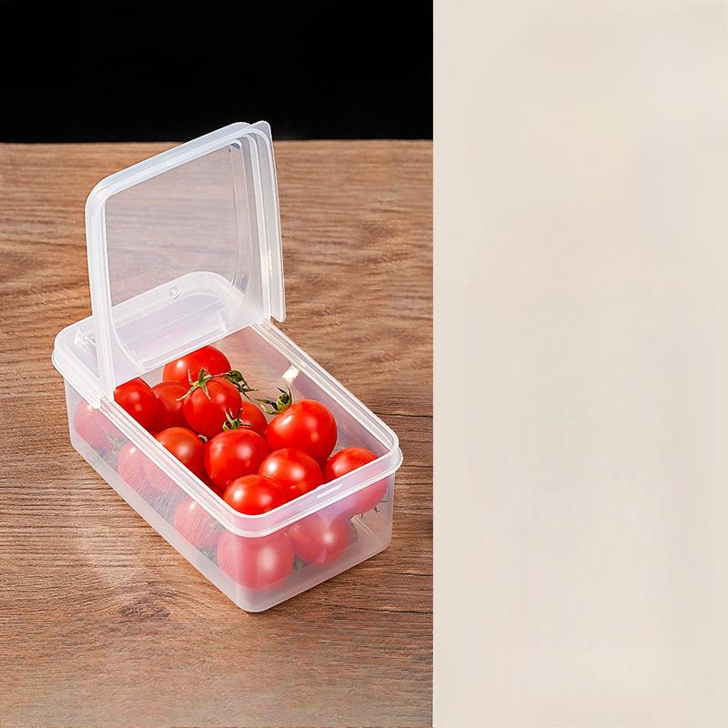 

Коробка для хранения, Пищевая коробка для небольших порций фруктов, Коробка для хранения большой вместимости для сохранения в холодильнике Single grid