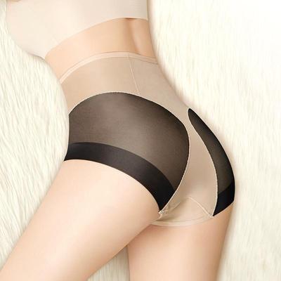 Mutandine addominali a vita alta Senso femminile Hollow Lift Glutei Pantaloni anca Cavallo in cotone Senza soluzione di continuità Dopo il parto Modellamento del corpo Sezione sottile