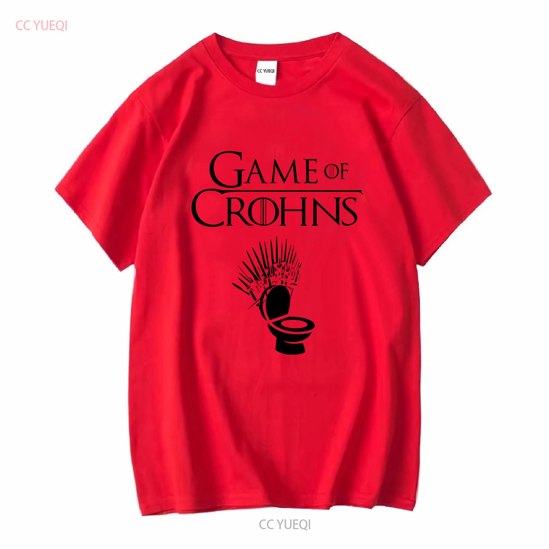 

Футболка Crohns Game с длинным или коротким рукавом винтажная стираная удобная стильная повседневная универсальная слегка дышащая мода S