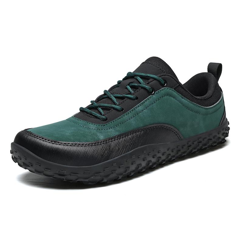 Fashion Vintage Style Casual Shoes Outdoor Leather Mens Sneakers Fashion Trend Sports Footwear Leisure Man Hiking Shoes Treking Footwear