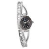 JewelryWe Sparkly Cute Women's Watch, Simple and Fashionable, Perfect for Birthdays and Valentine's Day (Silver)