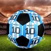 1 pz Pallone da Calcio Lionel Messi Taglia 5 Pallone da Calcetto Indoor Moda Colorato Gioco in Giardino - Ottimo Regalo per Appassionati di Sport HE42
