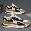 Sneakers men's autumn 2025 new leather surface casual teen running platform dad ins trendy shoes men