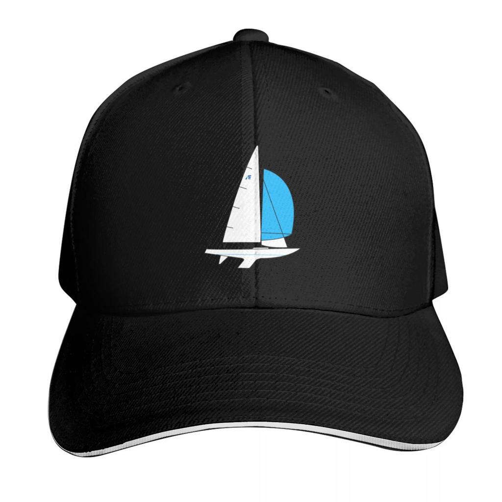 International Etchells Class Sailboat Baseball Cap Six Panel Structured Crown Sun Protection Upf 50 Breathable Mesh Back
