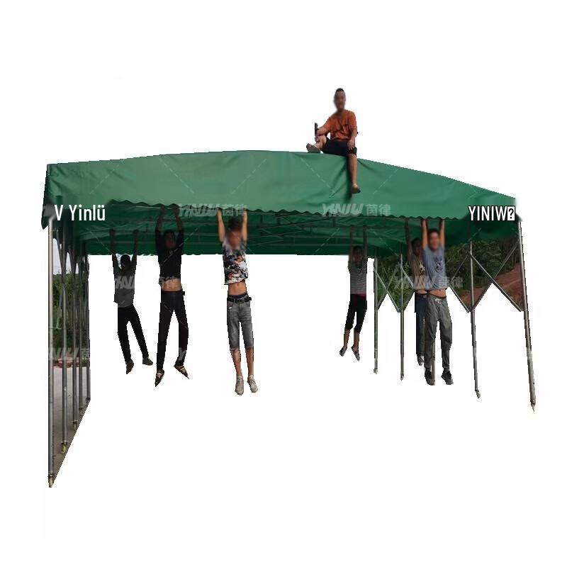 Large Retractable Outdoor Canopy & Sunshade