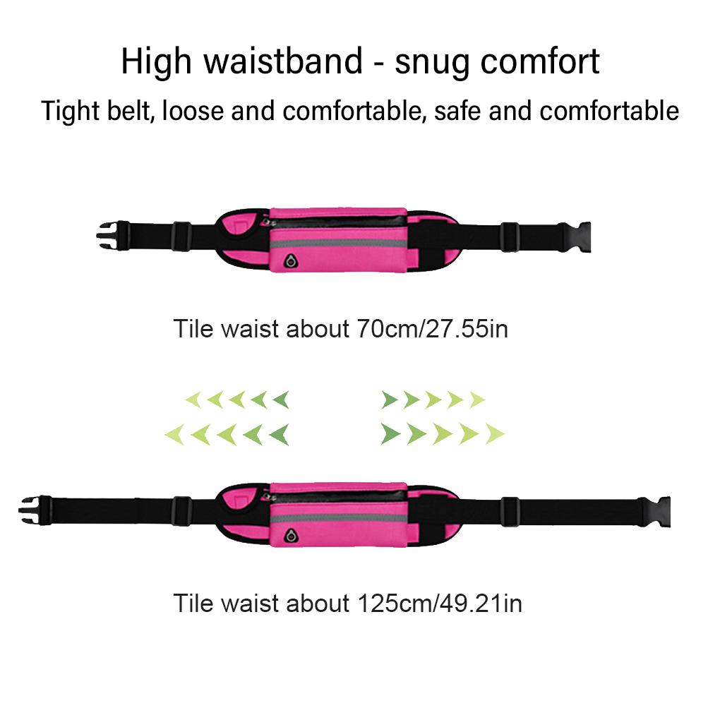 Outdoor Sports Waist Bag Running Waist Packs Hiking Packs for Man Women Carrying