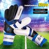 Men Women Goalkeeper Gloves Thick Latex Soccer Gloves Wear-resistant Anti-slip Waterproof Football Gloves