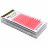 New Fluorescent Pink Colour Single Grafted False Eyelashes Soft Natural 12 Rows of Large Capacity Luminous Eye Makeup Tools