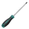 Magnetic Tip Screwdriver 6mm Crosses/Flat Professional Cushion Grip for Hand Making Home Mechanical Repair Project