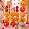 Chinese New Year Paper Lantern New Year 2025 Decoration Chinese Spring Festival Supplies The Year of Snake Hanging Lamp