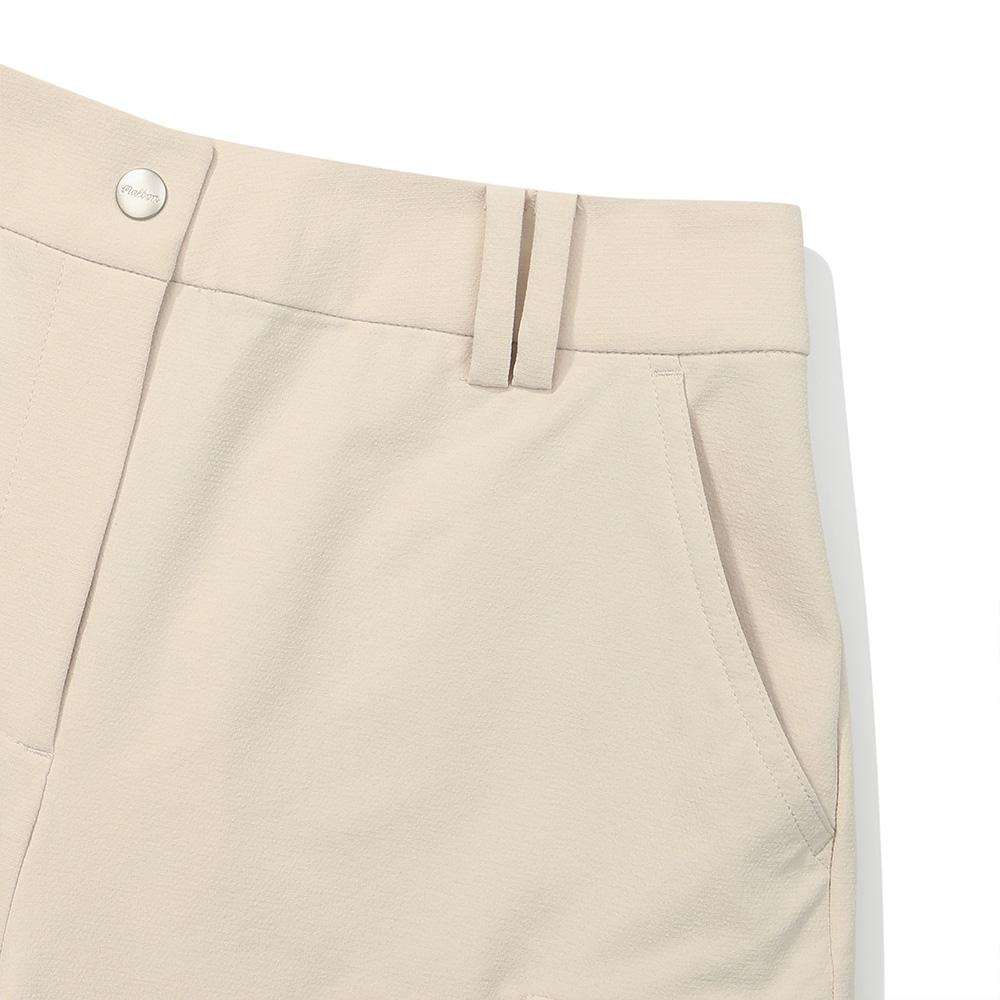 MALBON GOLF Woven Cargo Shorts Beige (Woman)