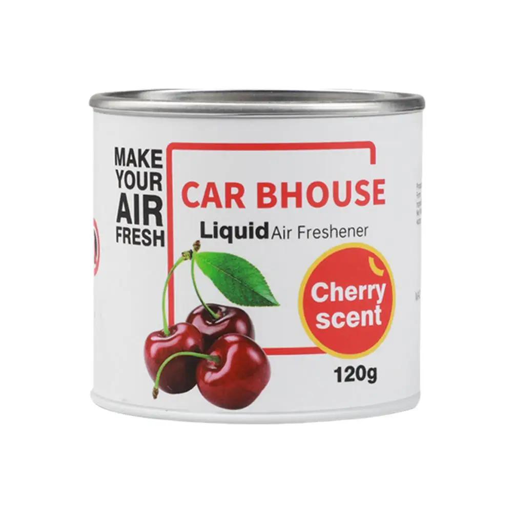 NEW Car Air Gel Freshener Perfume Cream Auto Interior Can Odors Aluminum Fragrance Accessorie Remove Cup-shaped Aroma Diffu O5N2