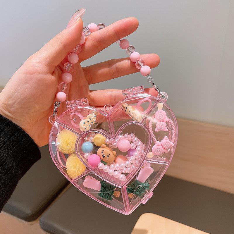 Children's Jewelry, Baby Cartoon Cute Fruit Pendant Bracelet Set, Birthday Gift Box