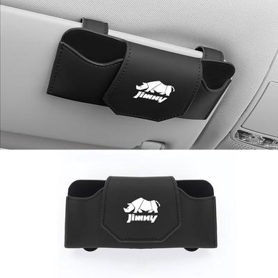JIMNY Óculos de Sol Óculos Caixa de Armazenamento para Todos Protege Fácil Couro Sol Carro Acessórios para Carro Suporte Jimny, Suporte, Jimny, Nomad, Sierra, JB74,