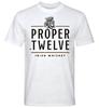 Proper Twelve Irish Whiskey White T-Shirt