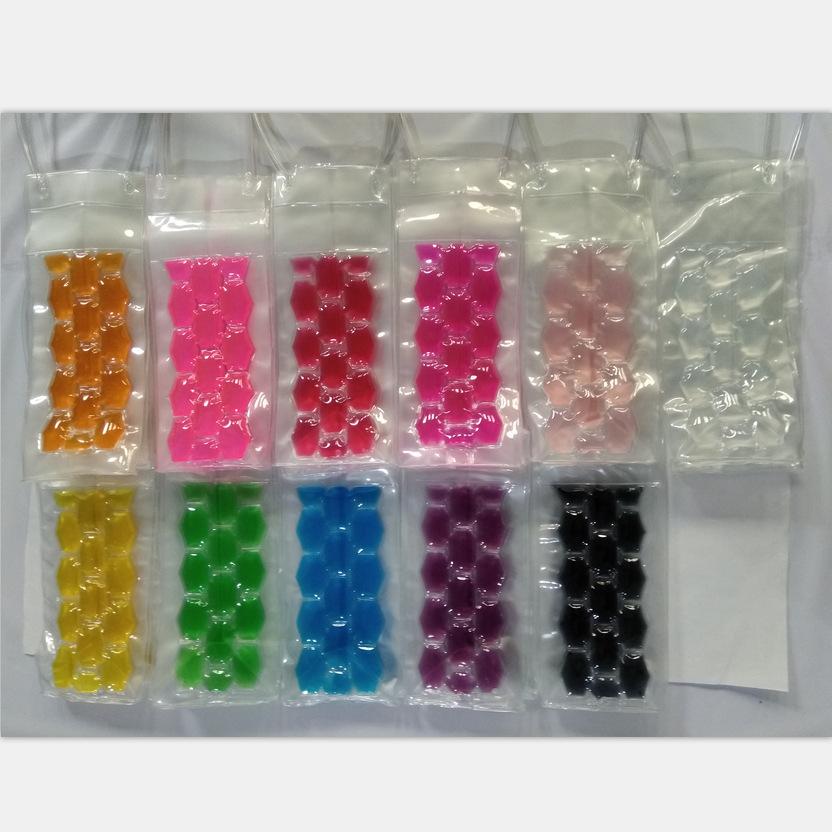Ice Wine Bag Holder Champagne Beer Cooler Wine Glass Holder Whisky Can Drink Cooler Gel Cooling Chiller Bar Accessories