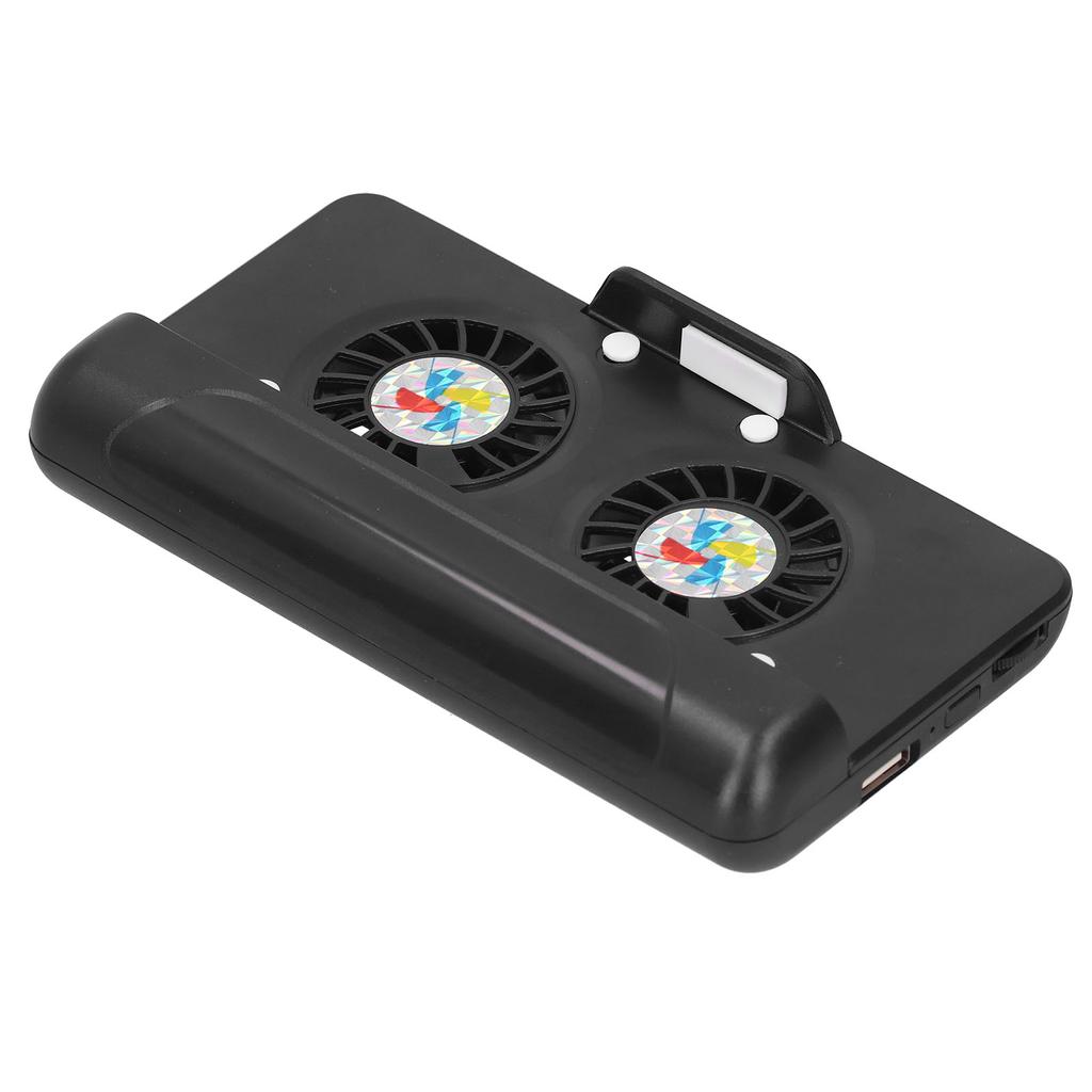 Multi Functional Non Slip Double Fan Radiator Heat Dissipation Backclip Mobile Phone Accessory