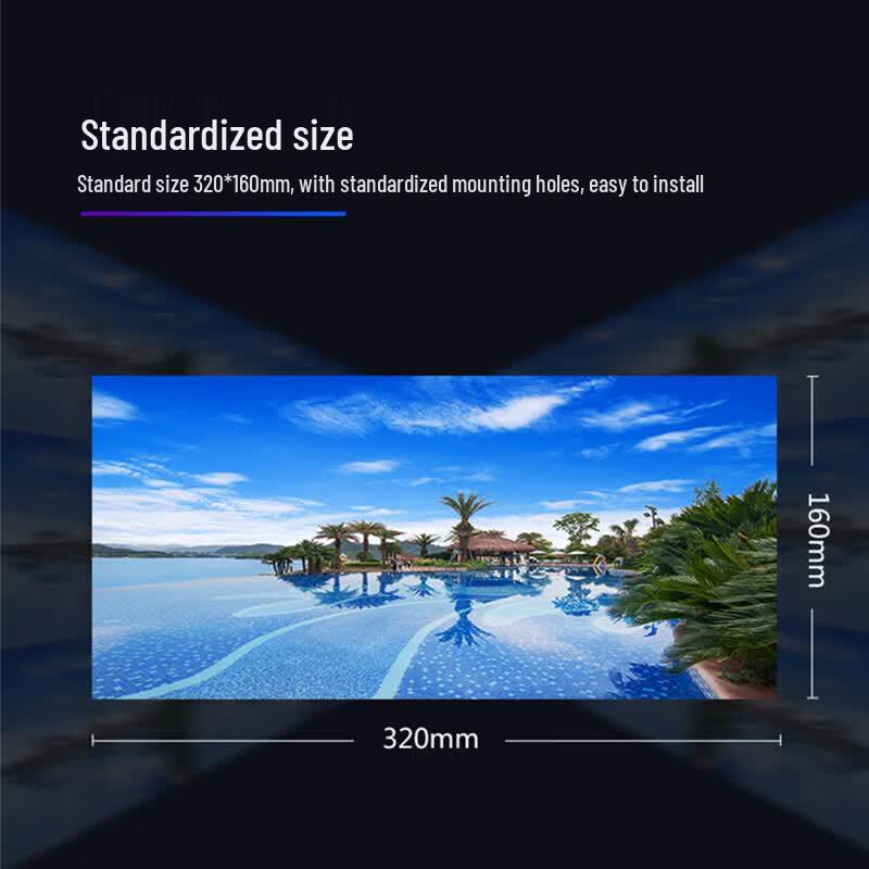 QIANGLI Q2.5 H Outdoor Full-Color LED Display CN plug (adapter included)