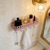 Quality Iron Metal Vintage Metal Wall Rack Key Clothes Storage  Practical Storage Organizer