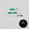 NH35 Watch Hands 8.5*12*12.5mm NH34 NH35A NH36 7S36 4R36 Silver Border Pointers Green Luminou Orange Red Blue for Seiko Part