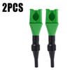 2pcs Plastic Funnel Car Motorcycle Refueling Gasoline Engine Oil Filter Transfer Tool Oil Change Filling Oil Funnel Accesorios