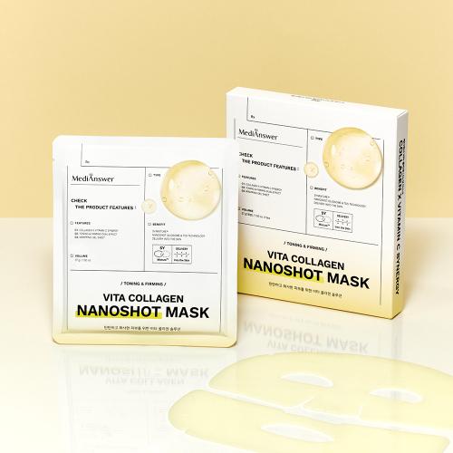 MediAnswer Vita Collagen Nano Shot Mask 10ea