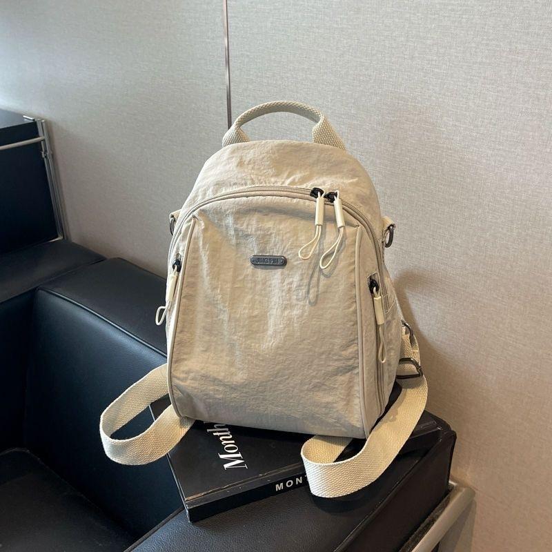 Large Capacity Commuting Travel Backpack Women Oxford Cloth Single Shoulder Bag Fashionable Versatile Handbag Multifunctional Pportable Crossbody Bag