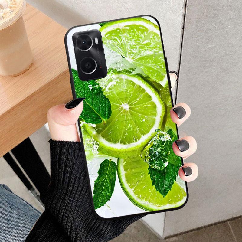 Luxury TPU Phone Case For OPPO A36 A76 A96 4G Silicone Protective Soft Back Cover Fundas For Realme 9i 4G Shockproof Back Cover
