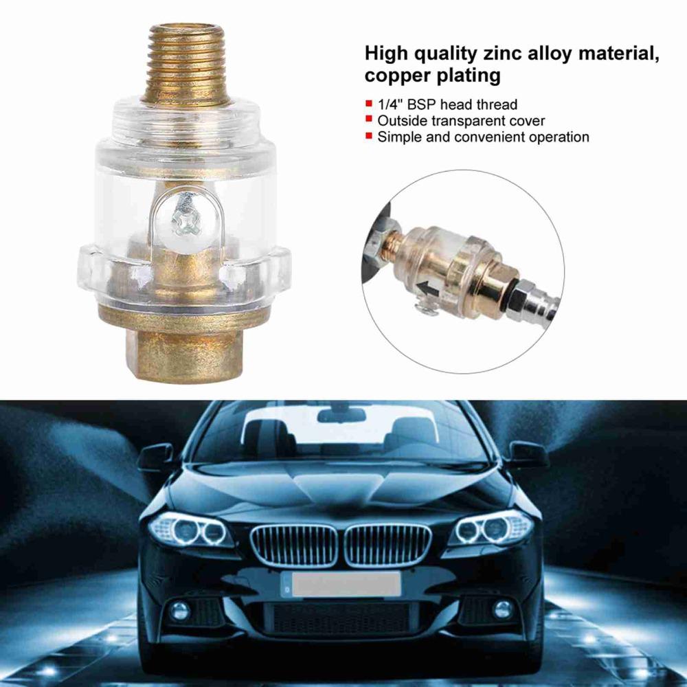 Transparent Oil Level Window Oil Lubricator Lubricator Inline Pneumatic Tool  Car Enthusiasts