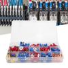 300Pcs Round Pre Insulated Cold Pressed Terminals Electrical Wire Terminal Connector