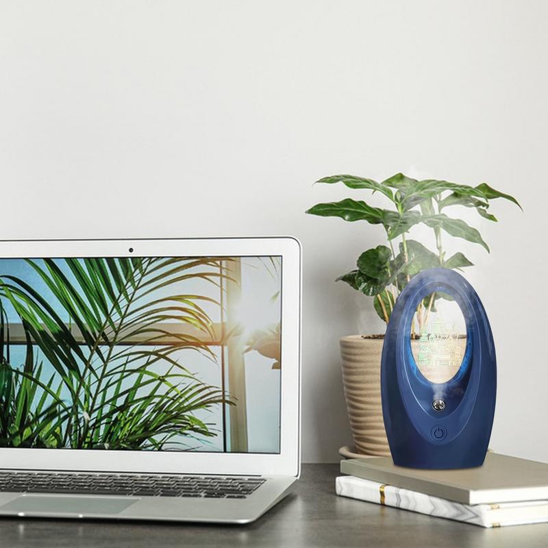 

Humidifier For Bedroom Small Desk Humidifier With Light Auto Shut Off Quiet Oil Diffuser Night Lights And Aromatherapy Machine Other