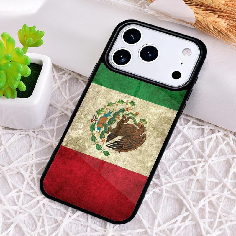 mexico flag mexicanos Shockproof Phone Case for iPhone 17 Air 16e 15 11 12 14 13 Pro Max Cover Coque