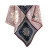 65 Medium Square Scarf Double-sided Crimped Silk Wool Square Scarf Women's Versatile Cashew Nut Printed Silk Wool Silk Scarf Fashion Silk Scarf